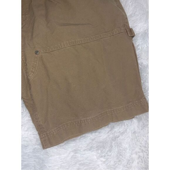 Jesse James Shorts Mens Size 40 Workwear Duck Canvas Utility Flat Front - Picture 12 of 16